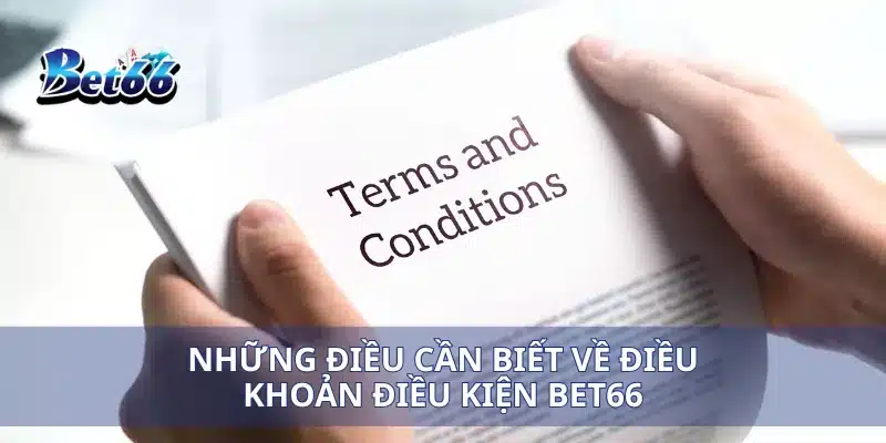 Những điều cần biết về điều khoản điều kiện Bet66